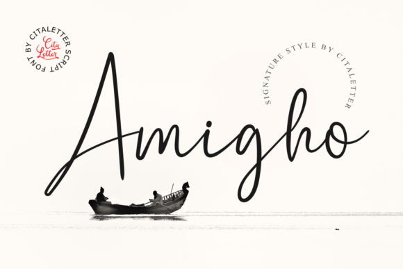 Amigho Font for Creative Design