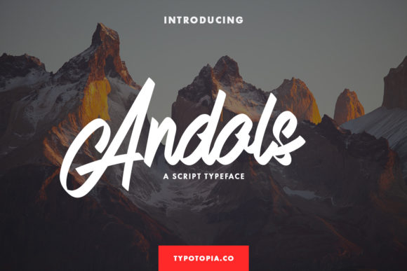 Andals: A Script Font for Business Branding
