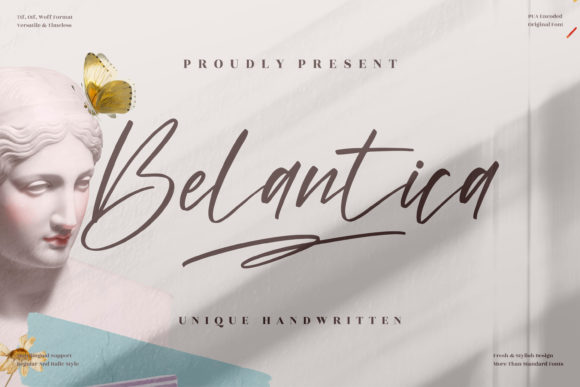 Belantica: Elegant Script Font for Crafters