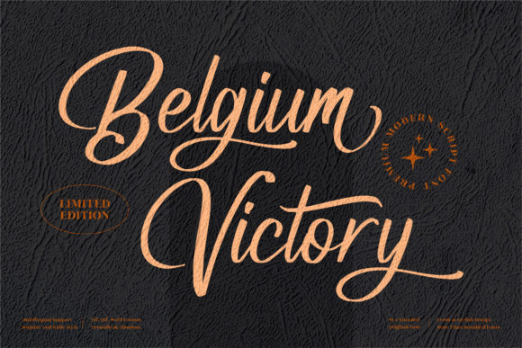 Belgium Victory Font for Elegant Branding