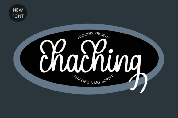 Chaching: A Delicate Script Font for Elegant Branding