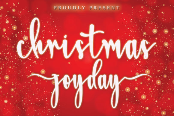 Christmas Joyday Font for Bold Campaigns