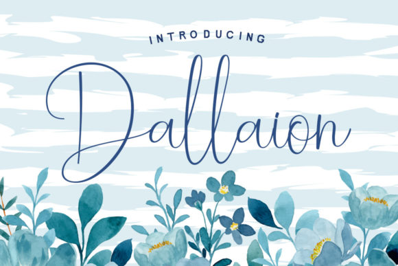 Dallaion: A Script Font for Elegant Campaigns