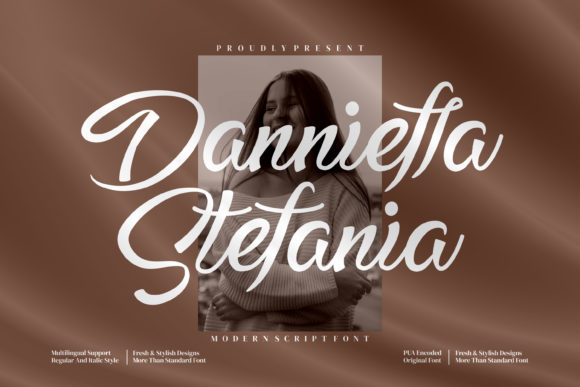 Dannieffa Stefania Font for Web Design