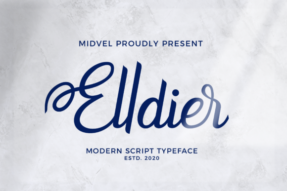 Elldier: Vintage Script for Modern Campaigns