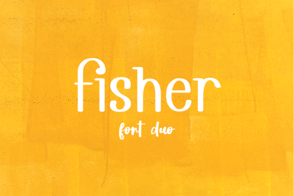 Fisher Font: Handwritten Style for Creative Projects