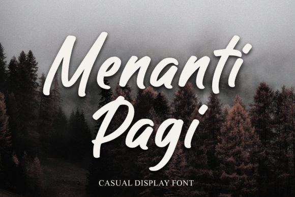 Menanti Pagi Font for Creative Projects
