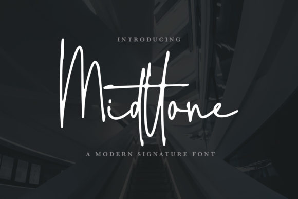 Midttone Font for Creative Design