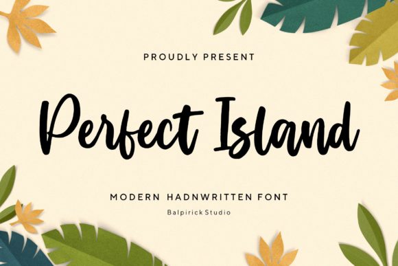 Perfect Island Font for Web Design