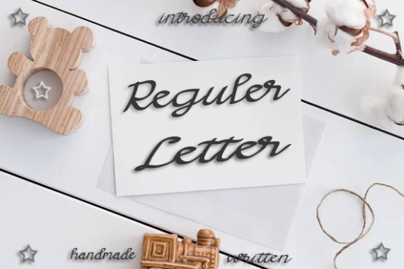 Reguler Letter Font Review