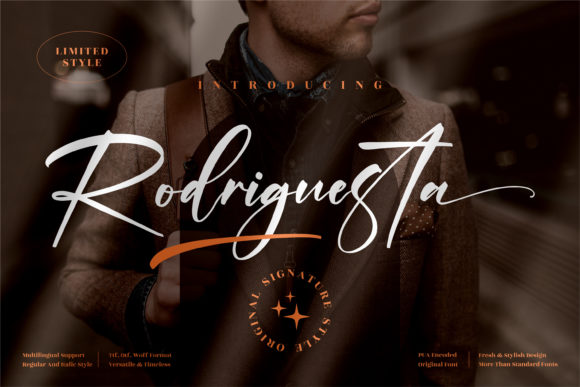 Rodriguesta: A Premium Script Font for Web Design