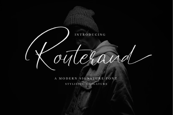 Routerand Font for Web Design