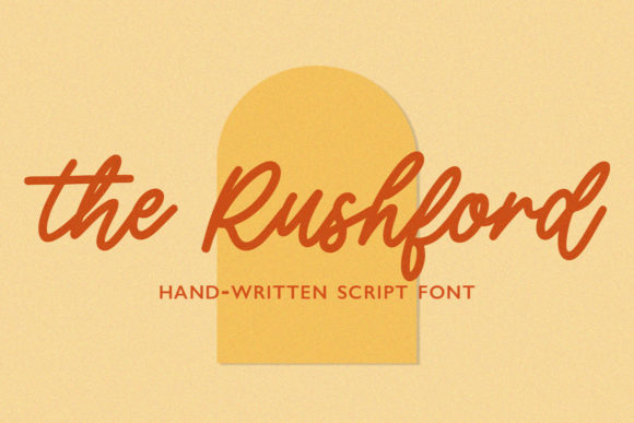 The Rushford Font for Web Design