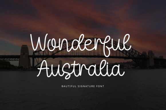 Wonderful Australia Font for Business